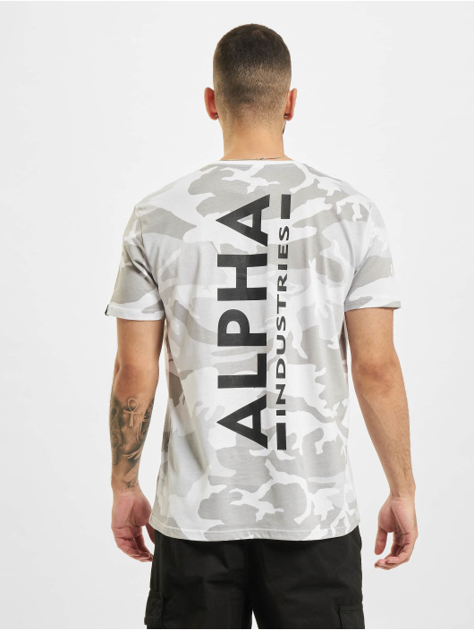 Alpha Industries T-Shirty Backprint Camo moro