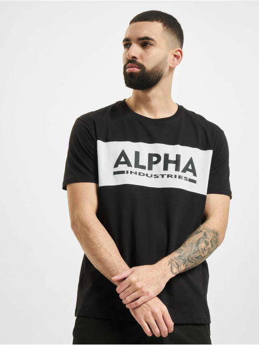 Alpha Industries T-skjorter Inlay svart