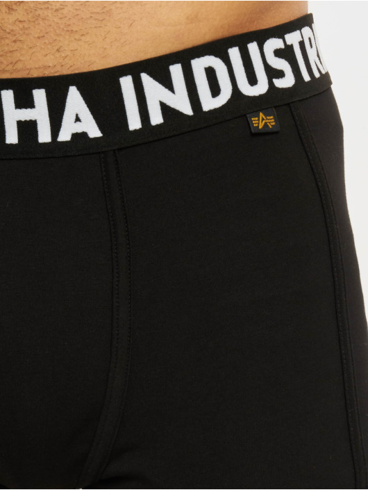Alpha Industries Underwear AI Tape Contrast 2 Pack svart