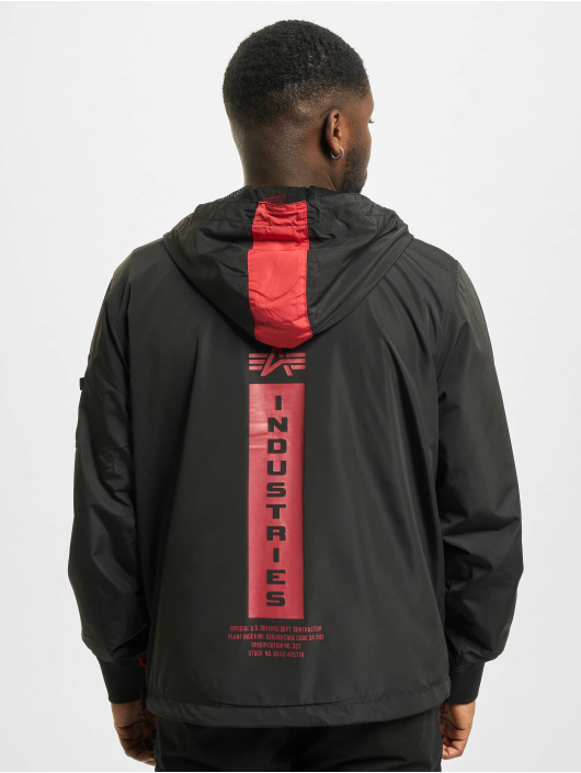 Alpha Industries Veste mi-saison légère Defense Anorak noir