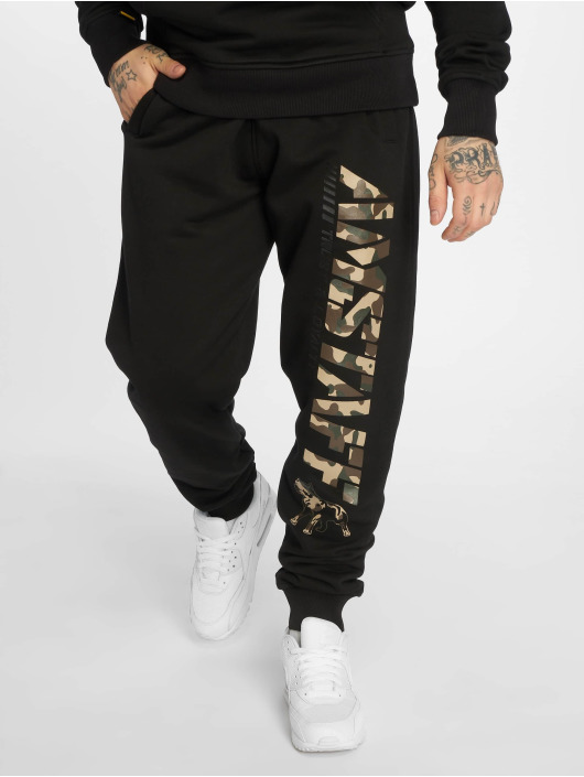 Amstaff Herren Jogginghose Logo 2.0 in schwarz