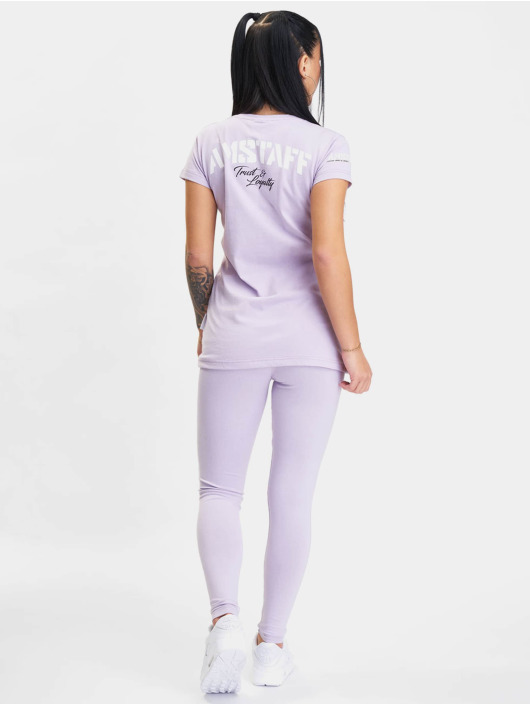 Amstaff Leggings/Treggings Woman Logo lilla
