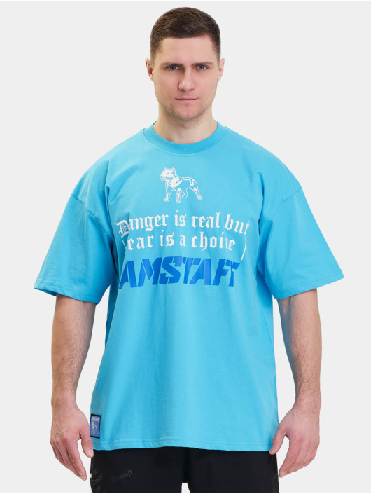 Amstaff T-shirt Labos blå
