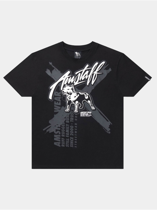 Amstaff T-shirts Oscin sort