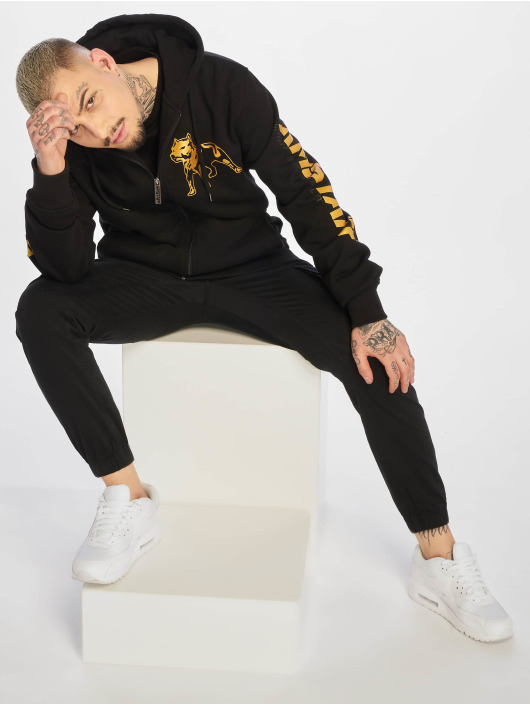 Amstaff Zip Hoodie Logo 2.0 black