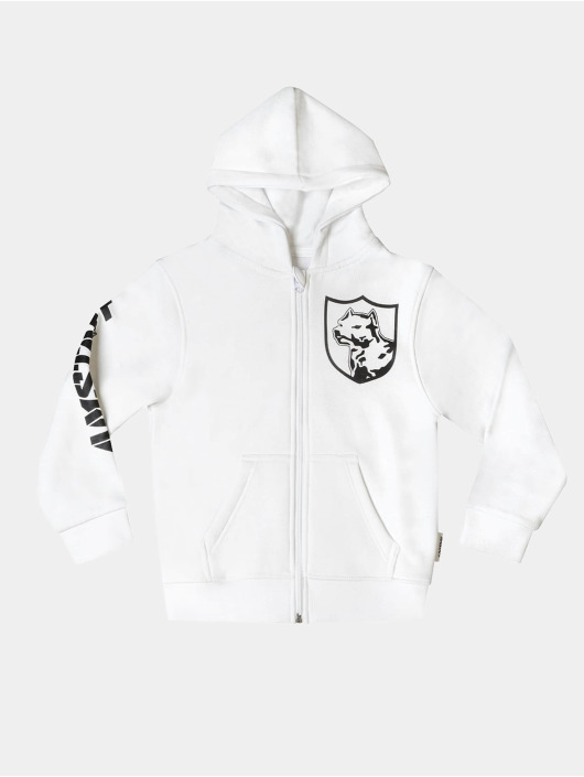Amstaff Zip Hoodie Kids Tayson hvid
