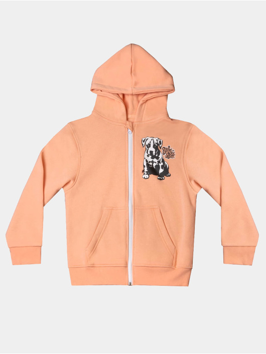 Amstaff Zip Hoodie Kids Vezda rosa