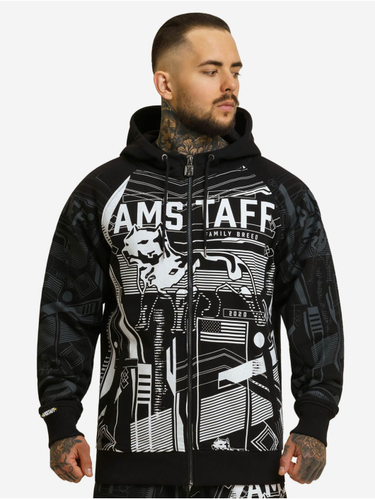 Amstaff Zip Hoodie Rovul sort