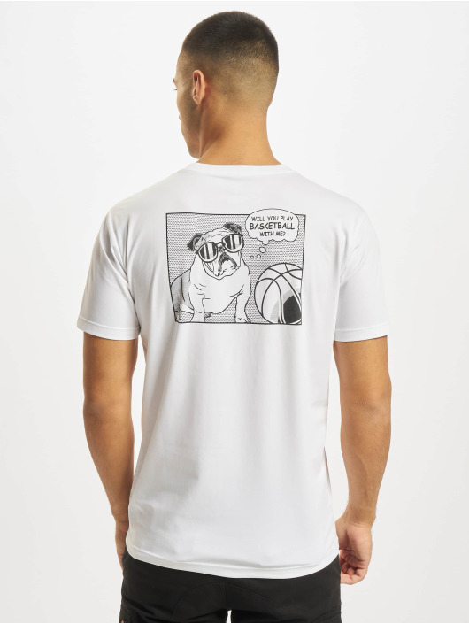 Anta T-skjorter Klay Dog hvit