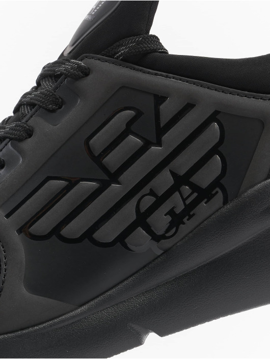 Armani Baskets A-Racer Reflex noir