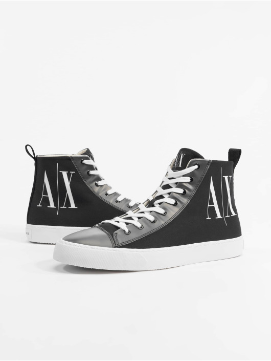 Armani Herren Sneaker Exhange AX in schwarz