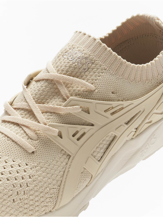 asics gel kayano trainer knit beige