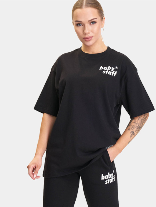 Babystaff t-shirt Modai Oversize zwart