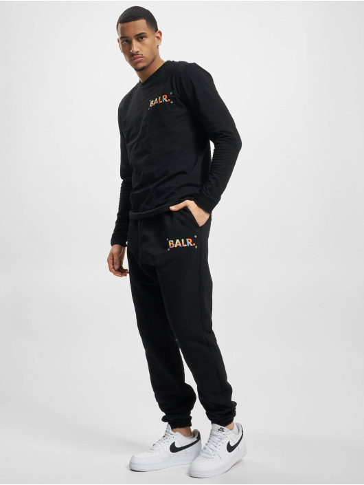 BALR Spodnie do joggingu Max Loose Thermal czarny