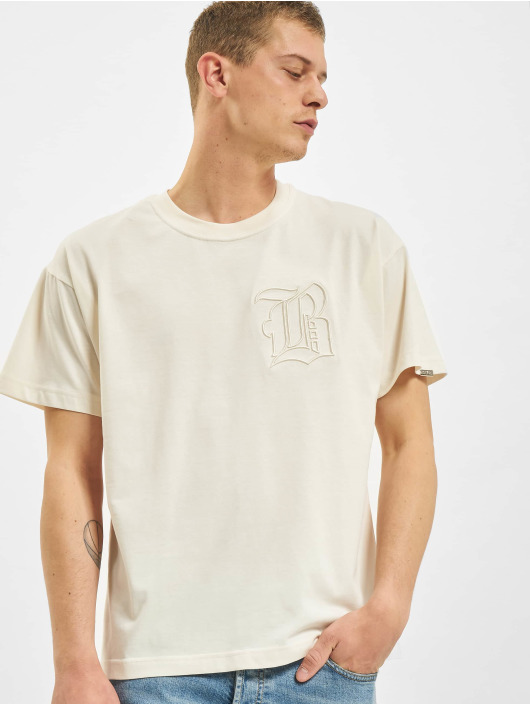 BALR T-Shirty B Outlined Oversized Fit bezowy
