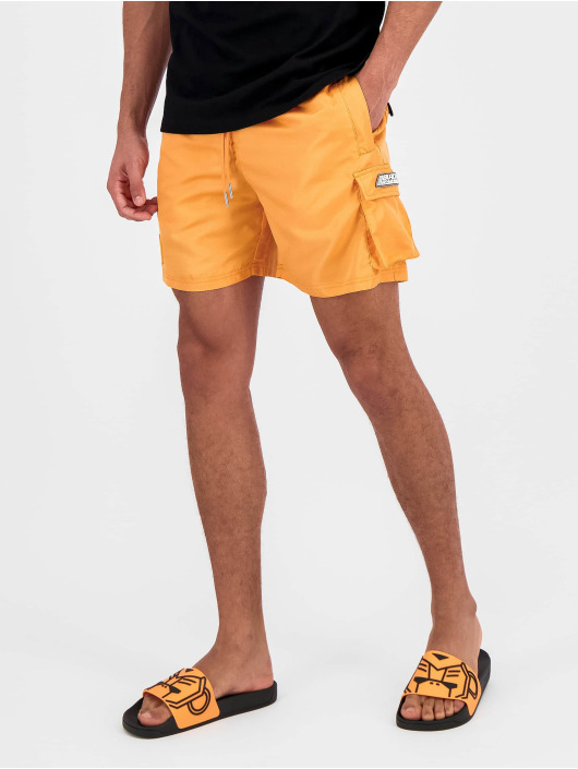 Black Bananas Bermudas de playa Nautical naranja