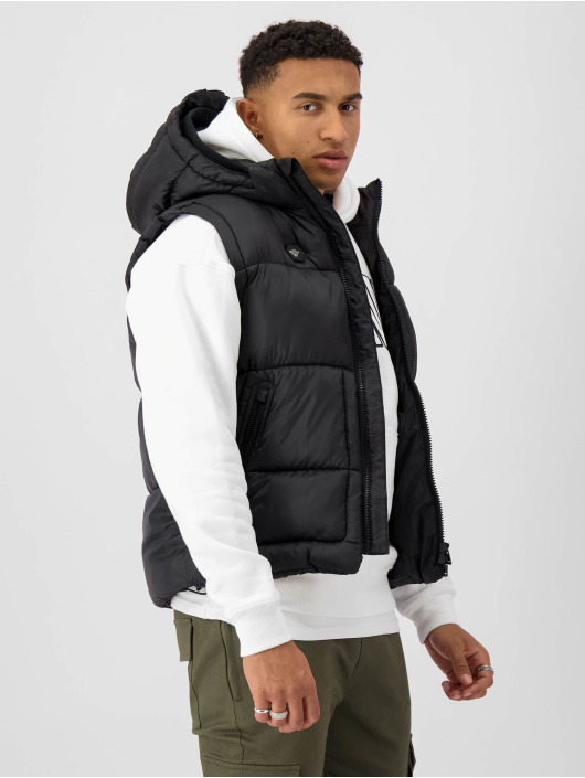 Black Bananas Bodywarmer Block zwart