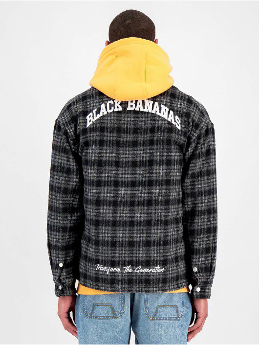 Black Bananas Bundy na přechodné roční období Delta Flannel čern