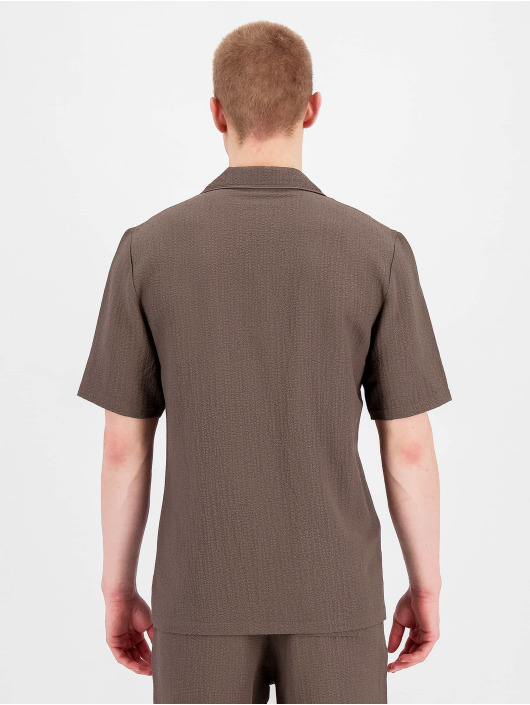 Black Bananas Camicia Monte Carlo marrone