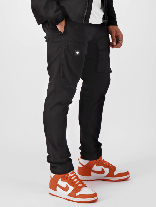 Black Bananas Cargobroek Hex zwart