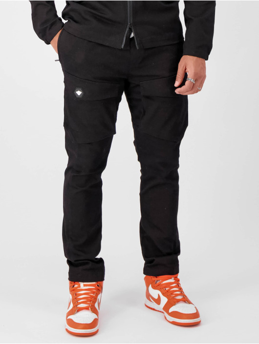 Black Bananas Cargobroek Hex zwart