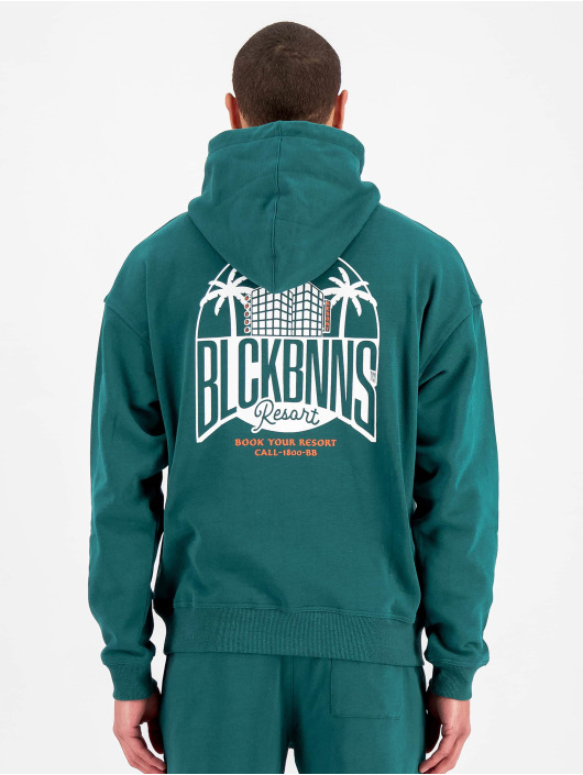Black Bananas Hoodies Resort zelený