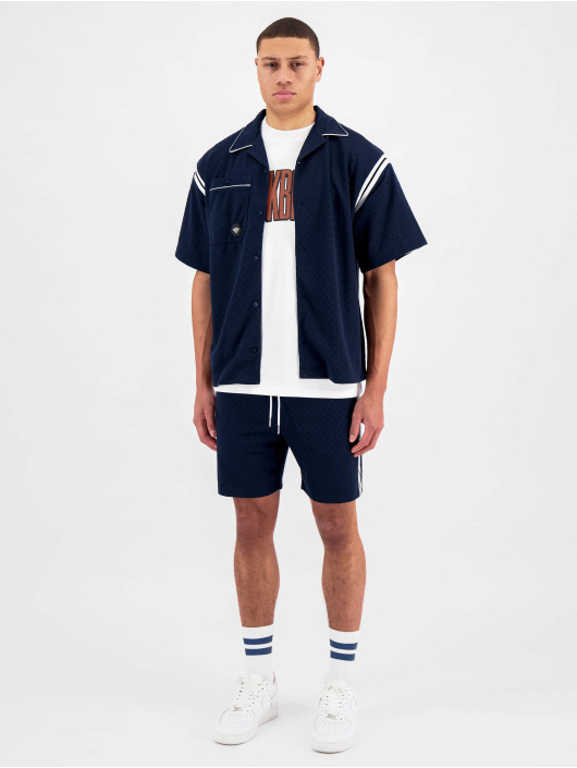 Black Bananas Shorts Palm blau