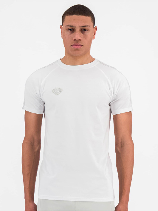 Black Bananas T-shirt Taped bianco