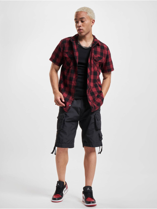 Brandit Camicia Roadstar rosso