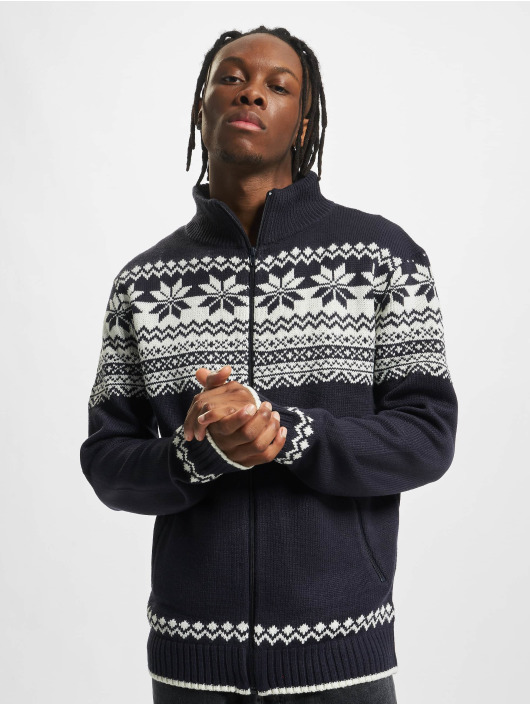 Brandit Cardigans Norweger blå