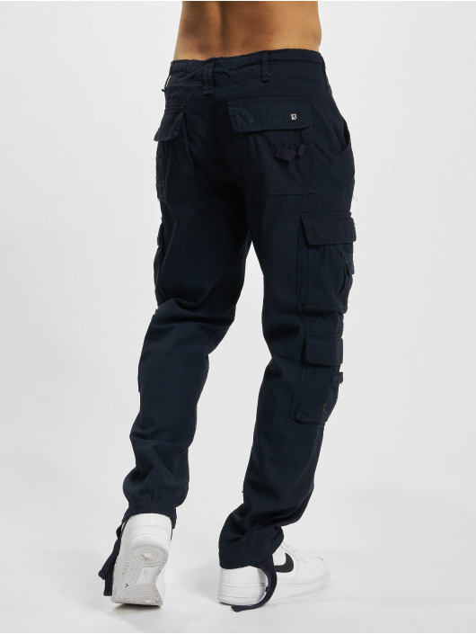 Brandit Cargobuks Pure Slim Fit blå