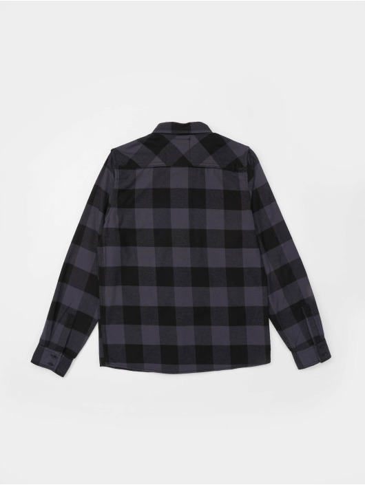 Brandit Chemise Check Kids noir
