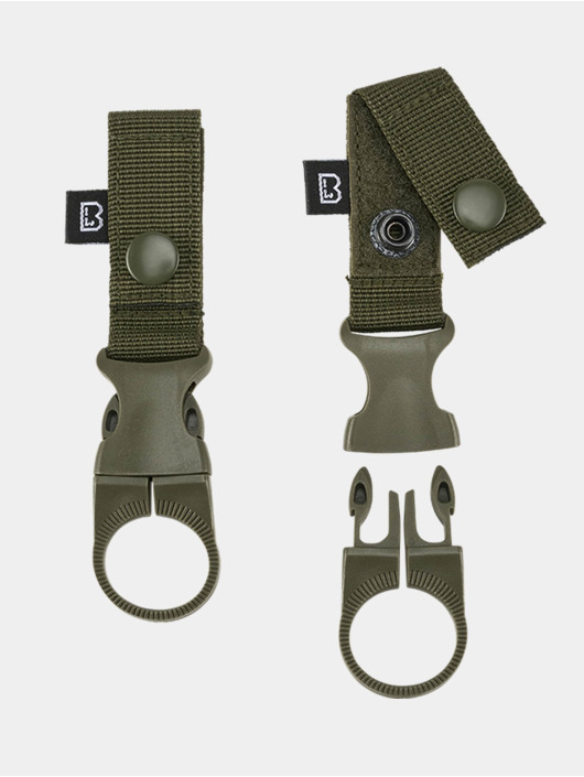 Brandit Diverse Belt And Molle Loop Bottle Holder 2-Pack oliven