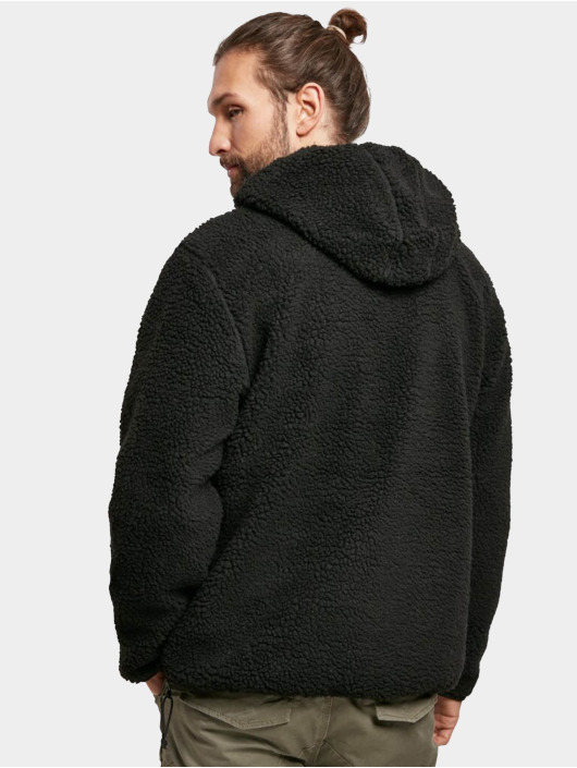 Brandit Hoodies Teddyfleece Worker sort