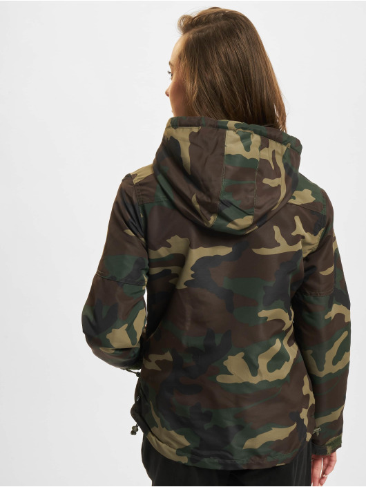 Brandit Overgangsjakker Ladies Windbreaker camouflage