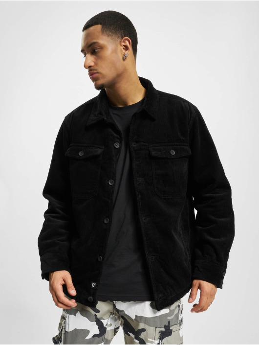 Brandit Overgangsjakker Corduroy sort