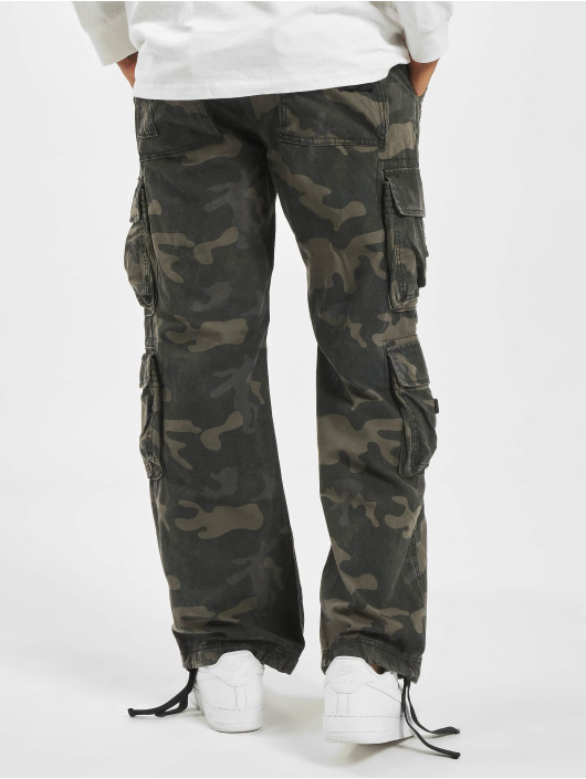 Brandit Pantalon cargo Pure Vintage camouflage
