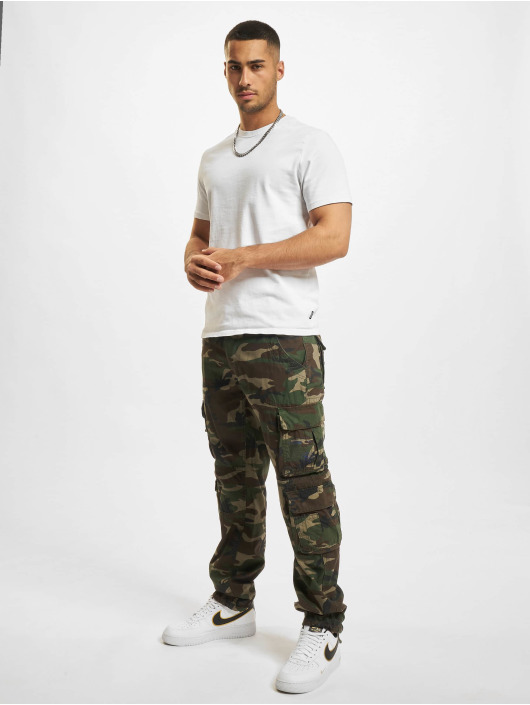 Brandit Pantalon cargo Pure Slim Fit Cargo camouflage