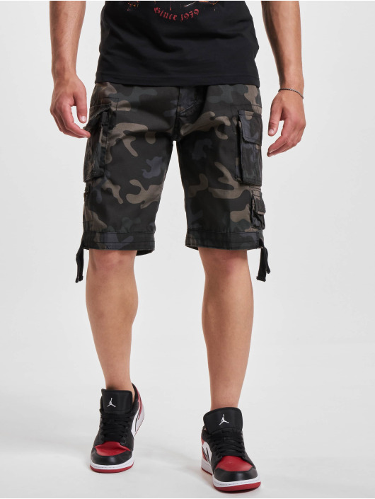 Brandit Pantalón cortos Savage Ripstop camuflaje