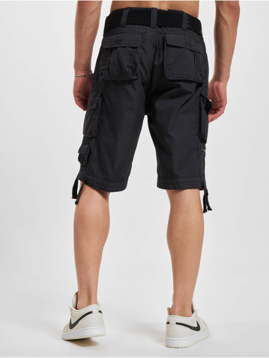 Brandit Pantalón cortos Savage Ripstop negro