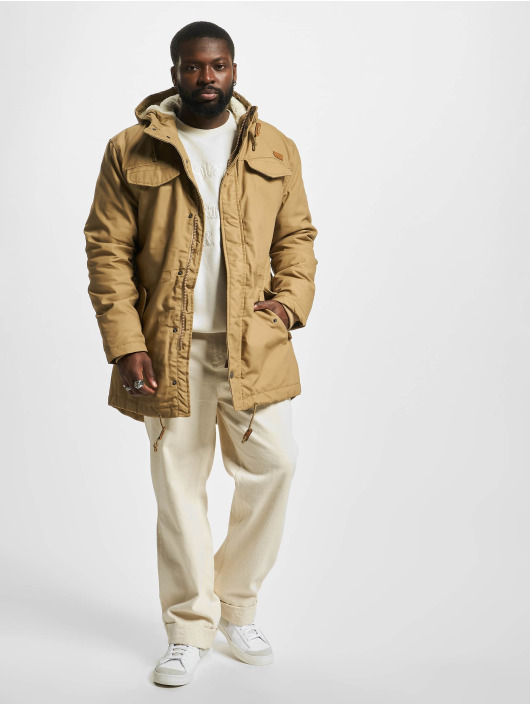 Brandit Parka Marsh Lake Teddy beige