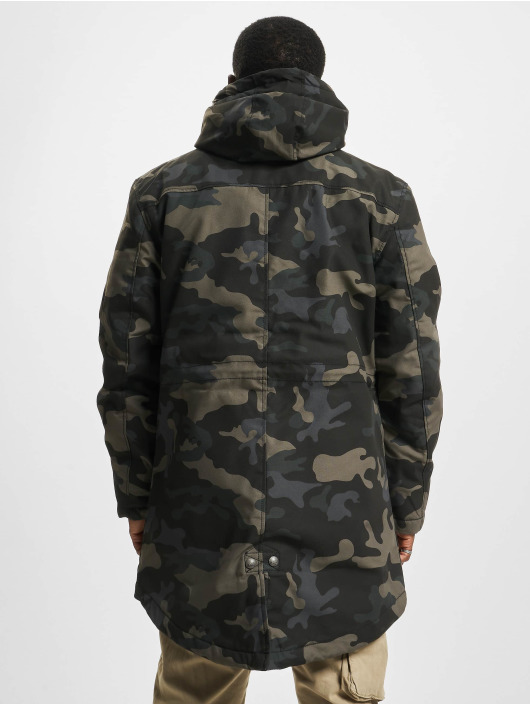 Brandit Parka Marsh Lake Teddy camouflage