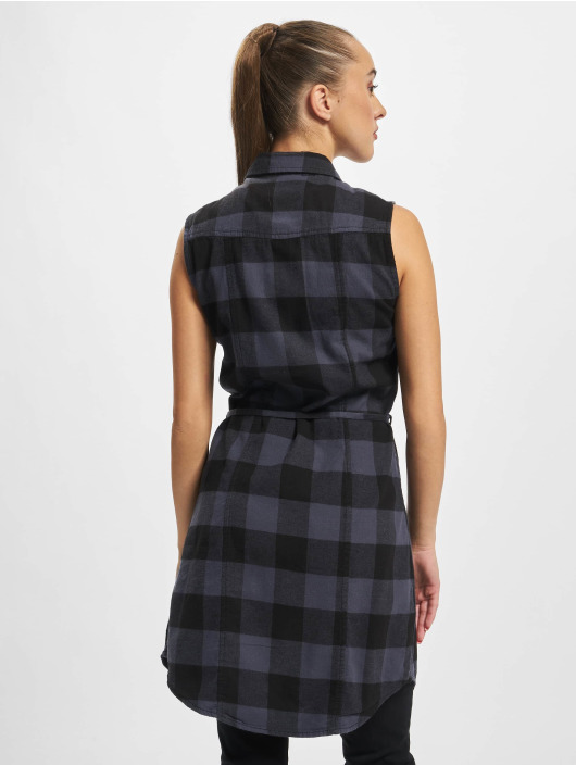 Brandit Skjorte Ladies Long Gracey Sleeveless sort