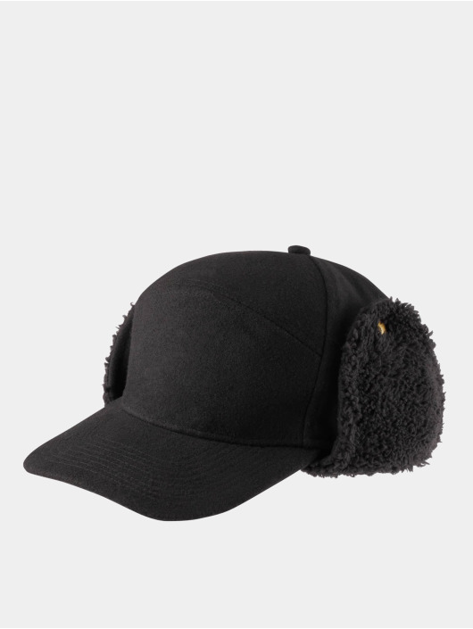 Brandit Snapback Caps Lumberjack Winter čern
