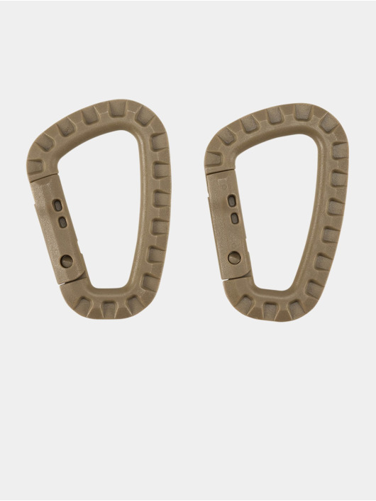 Brandit Sonstige Carabiner 2-Pack in beige