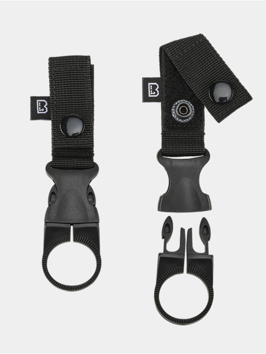 Brandit Sonstige Belt And Molle Loop Bottle Holder 2-Pack in schwarz