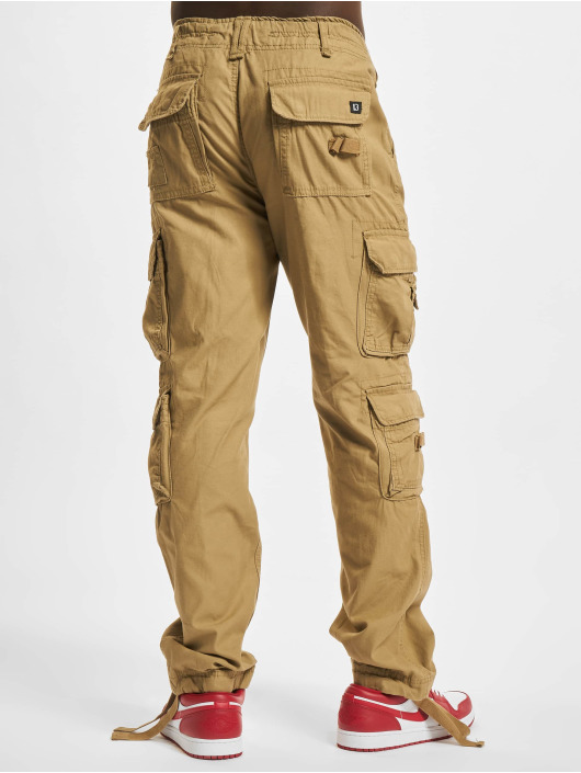 Brandit Spodnie Chino/Cargo Pure Slim Fit bezowy