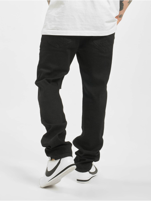 Brandit Straight Fit Jeans Mason Unwashed schwarz