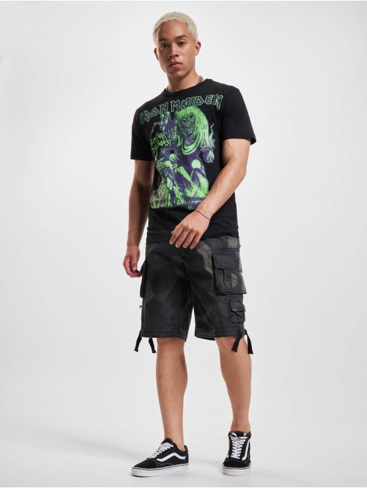 Brandit T-Shirt Iron Maiden Number Of The Beast I noir