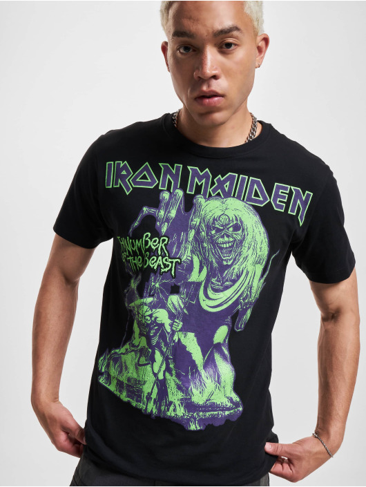 Brandit Herren T-Shirt Iron Maiden Number Of The Beast I in schwarz